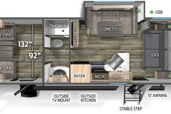 2023 Cherokee Grey Wolf 27RR