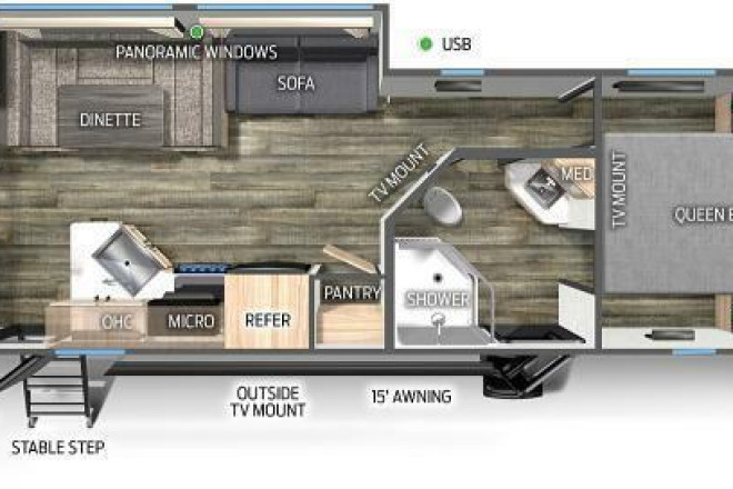 2023 Cherokee Grey Wolf 29TE