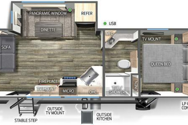 2023 Cherokee 263GDK