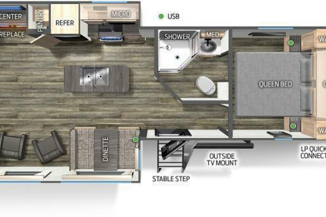 2023 Cherokee 274WKBL Black Label